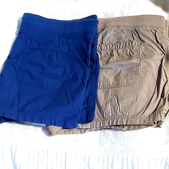 a.n.a Pants - a.n.a Shorts Bundle Two Pair Women's Shorts Blue Khaki Size 16